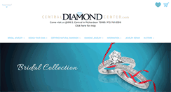 Desktop Screenshot of centraldiamondcenter.com